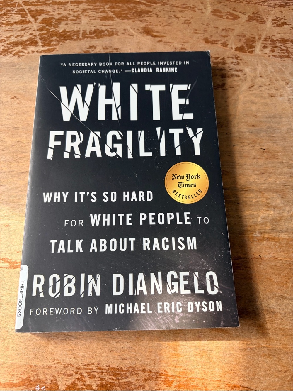 White Fragility Robin DiAngelo Paperback NYT Bestseller Race & Social Justice